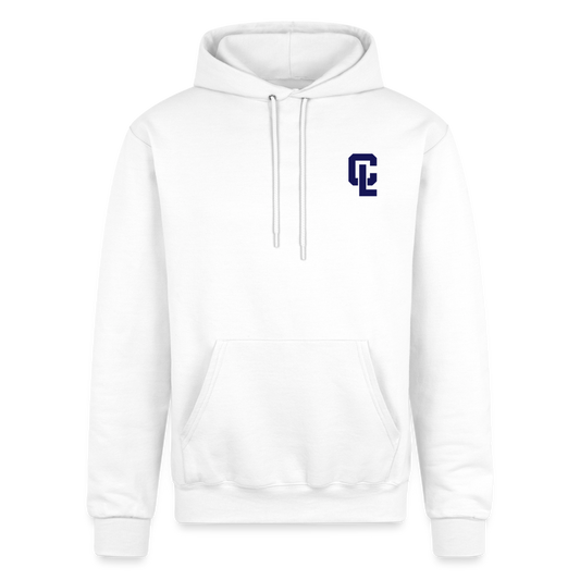 Adult Hooded Sweatshirt - CL White - white