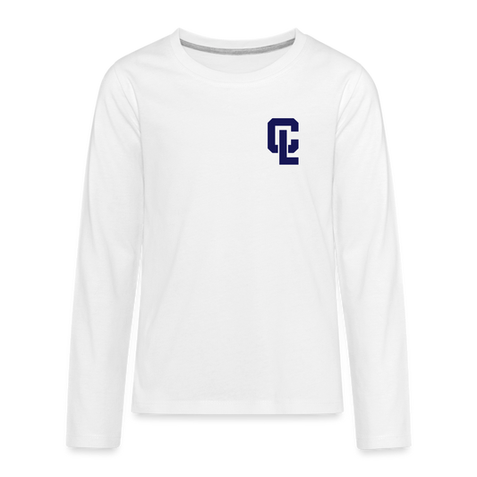 Kids Long-sleeve Shirt - CL White - white