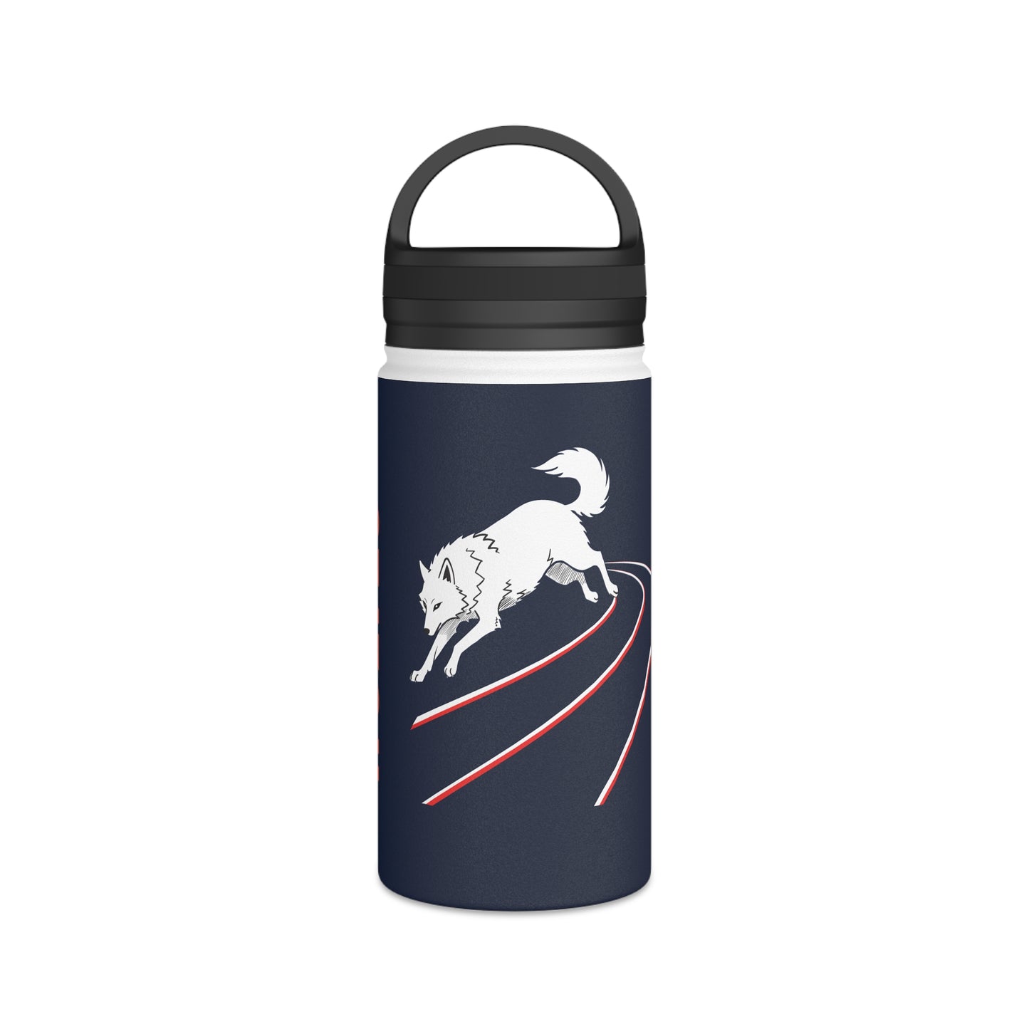 Water Bottle - RUN Navy - Personalized