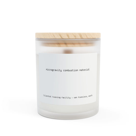 Frosted Glass Candle