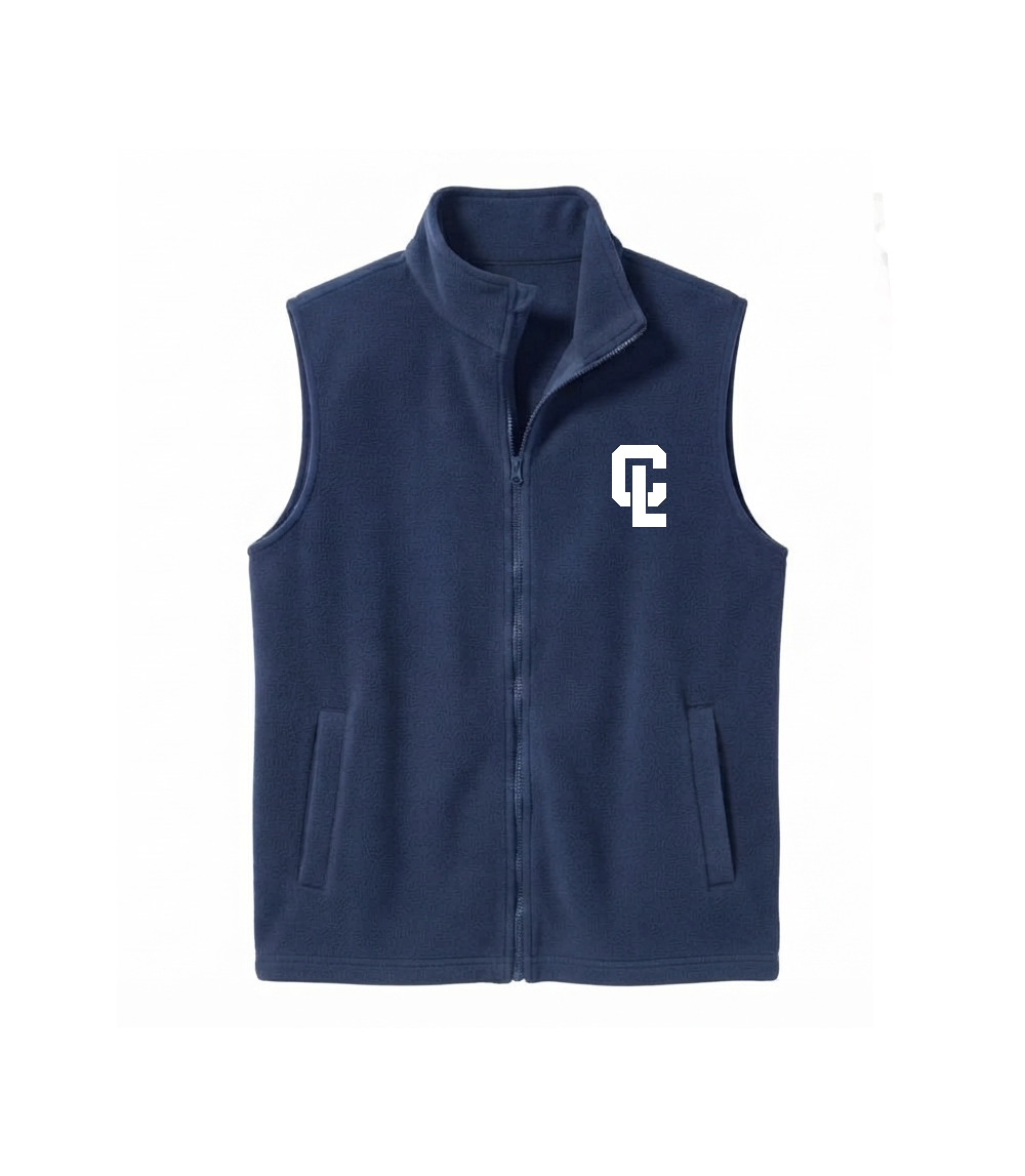 Adult Fleece Vest - CL Navy