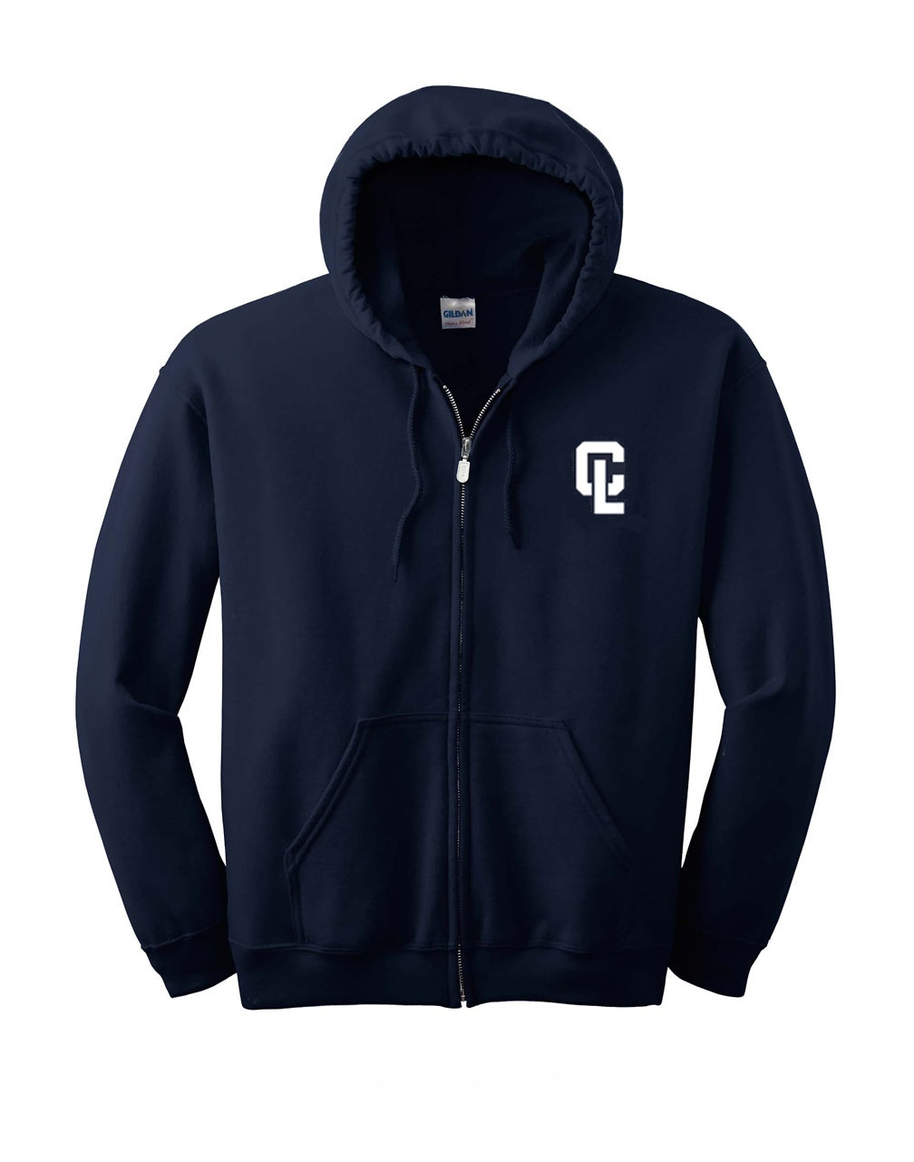 Adult Full-zip Hoodie - CL Navy